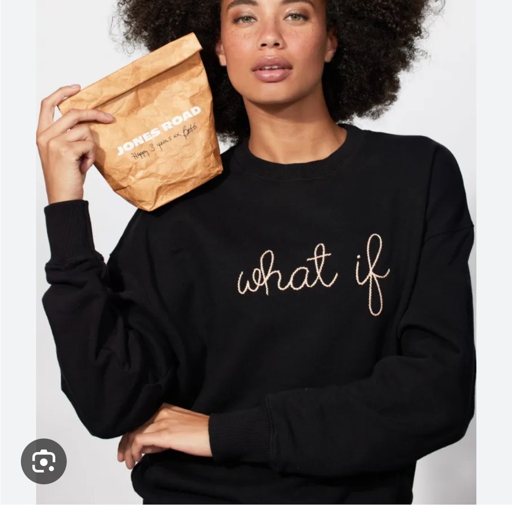 Lingua Franca Black Sweatshirt